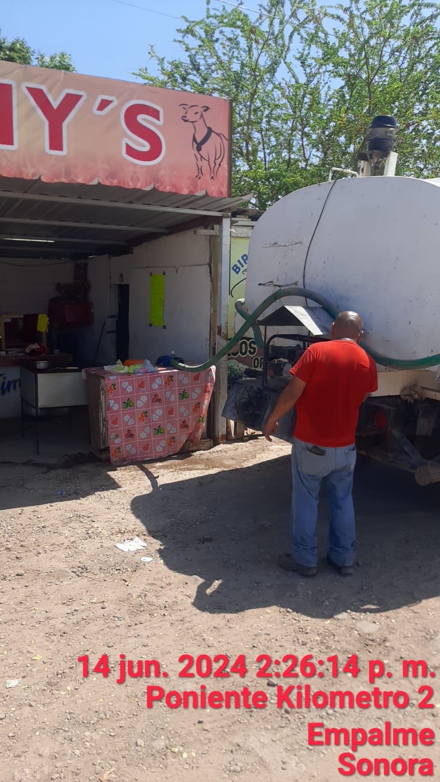 Atiende CEA Empalme suspensión de suministro por falla técnica en un dispositivo de seccionamiento